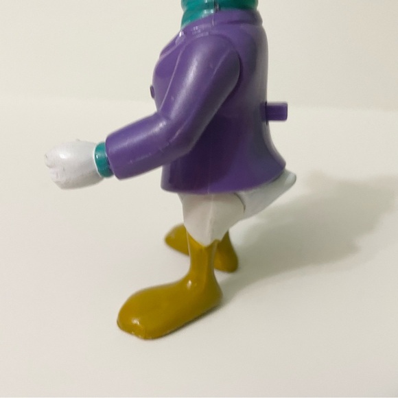 Vintage 1991 Darkwing Duck 4” Figure Disney Ducktales Playmates No Hat - Picture 5 of 16